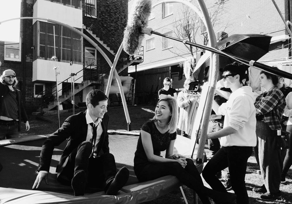 On Set Film Students