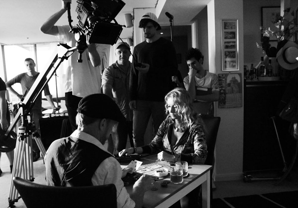 Behind the scenes