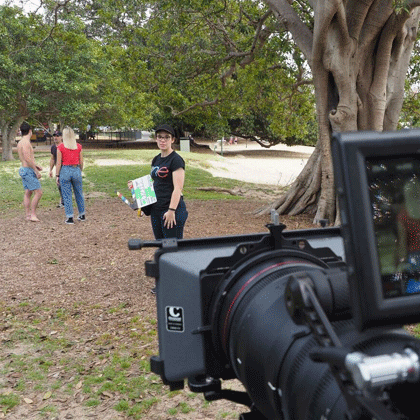 Shooting my first acting Showreel